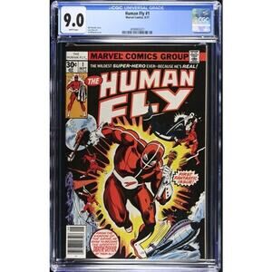 Human Fly #1 CGC 9.0 (Sep 1977, Marvel) Origin, Spider-Man app 865021